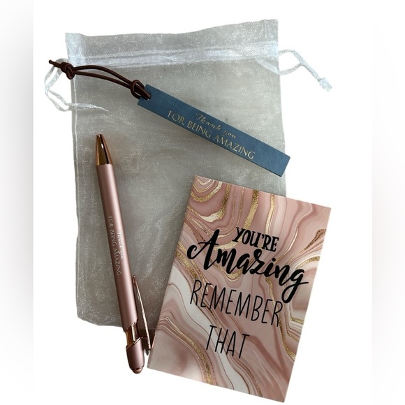 You’re Amazing Appreciation Gift Set Book and Engraved Pen - Picture 7 of 8
